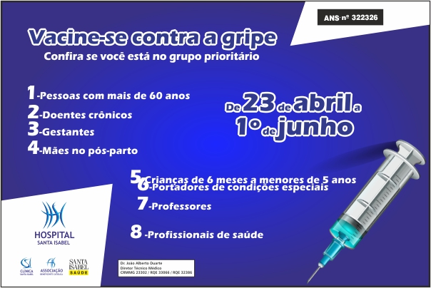 Vacinação contra gripe