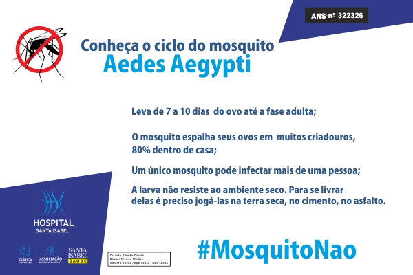 Vamos combater o mosquito da dengue